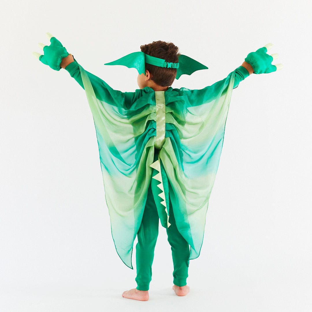 Sarah's Silks Green Dinosaur Tail
