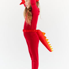 Sarah's Silks Red Dinosaur Tail