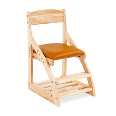 myduckling Montessori Kids Height Adjustable Dining Chair - Orange