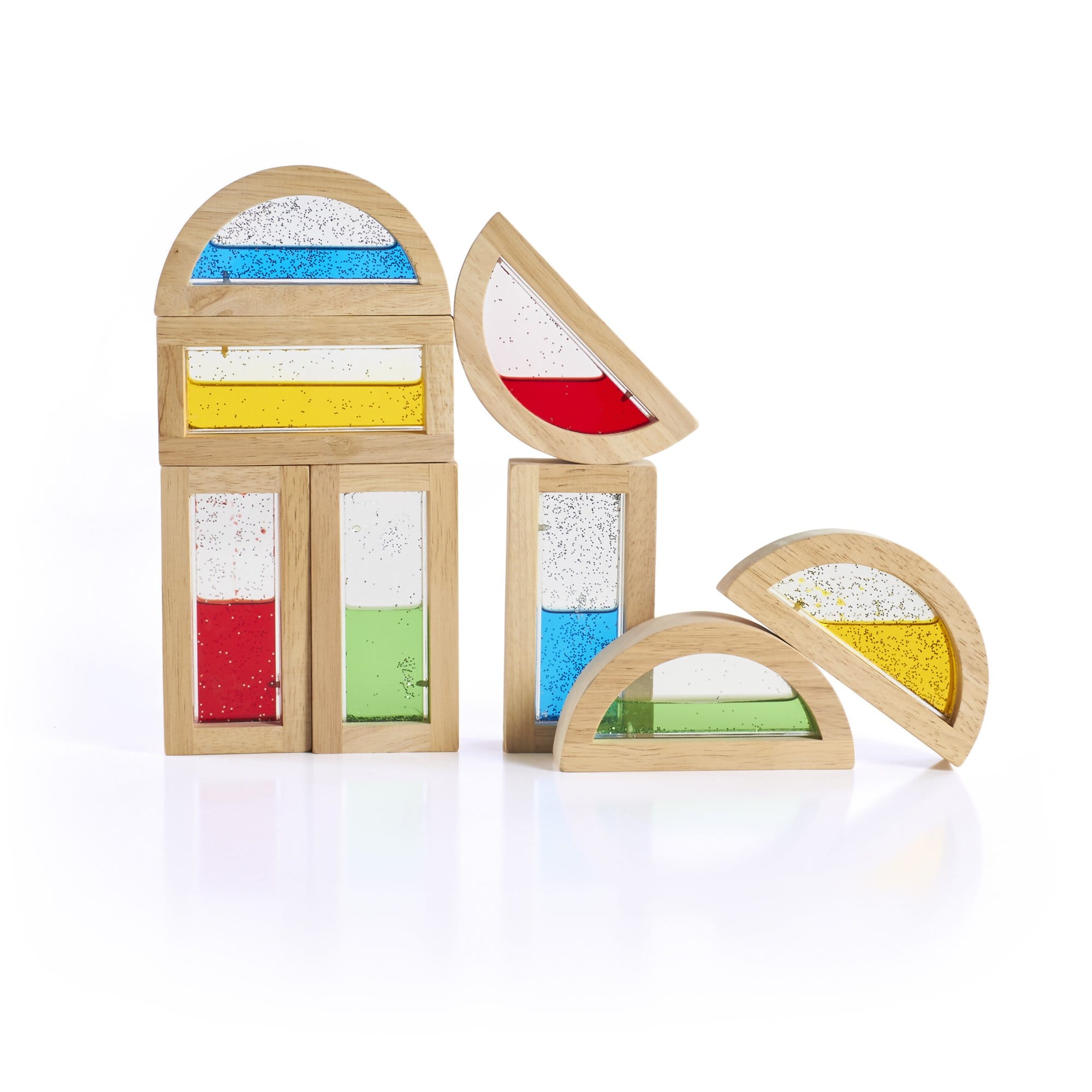 Guidecraft Rainbow Blocks – Shimmering Water