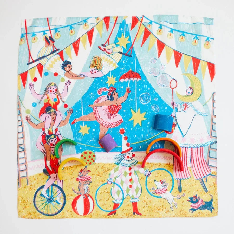 Sarah's Silks Mini Playsilk - Circus