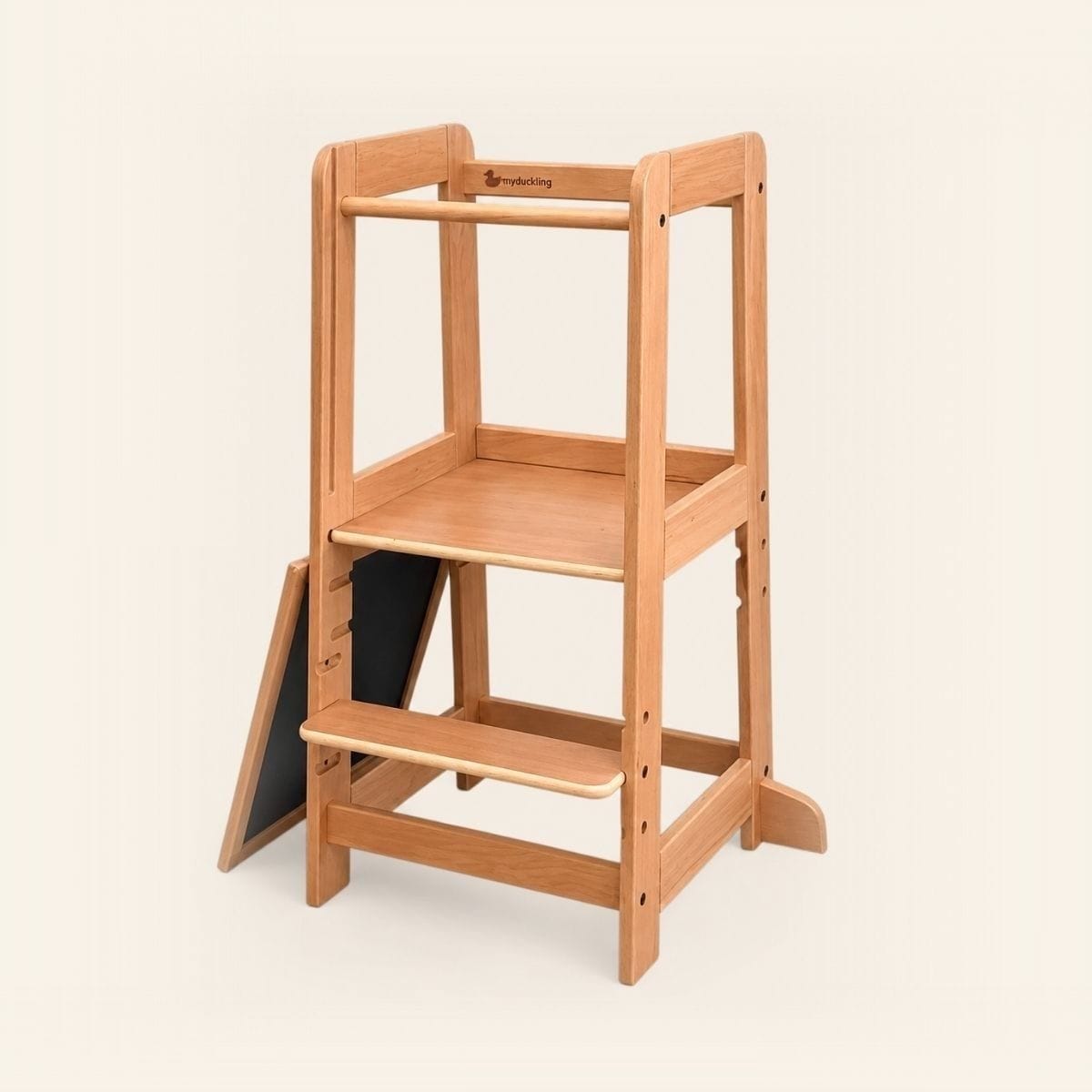 myduckling Pro Beechwood Adjustable Learning Tower - Natural