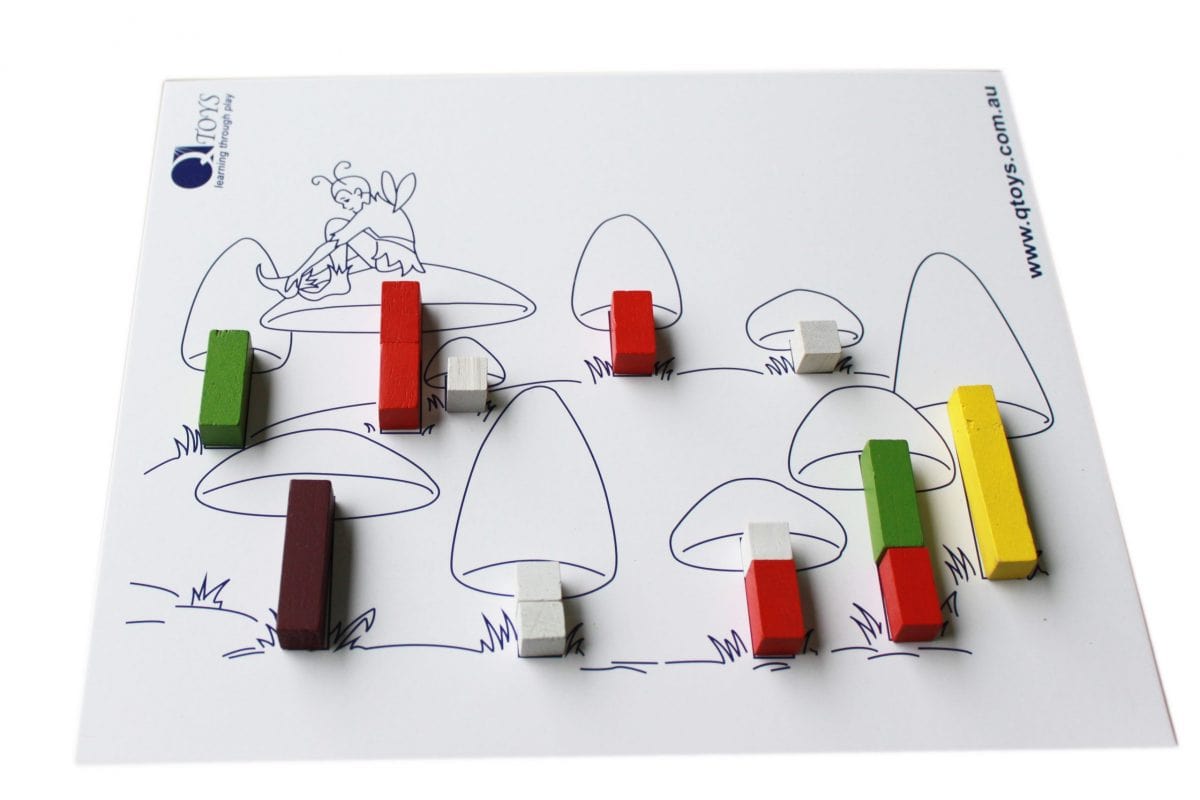 QToys Cuisenaire Learning Rods