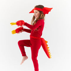 Sarah's Silks Red Dinosaur Claws