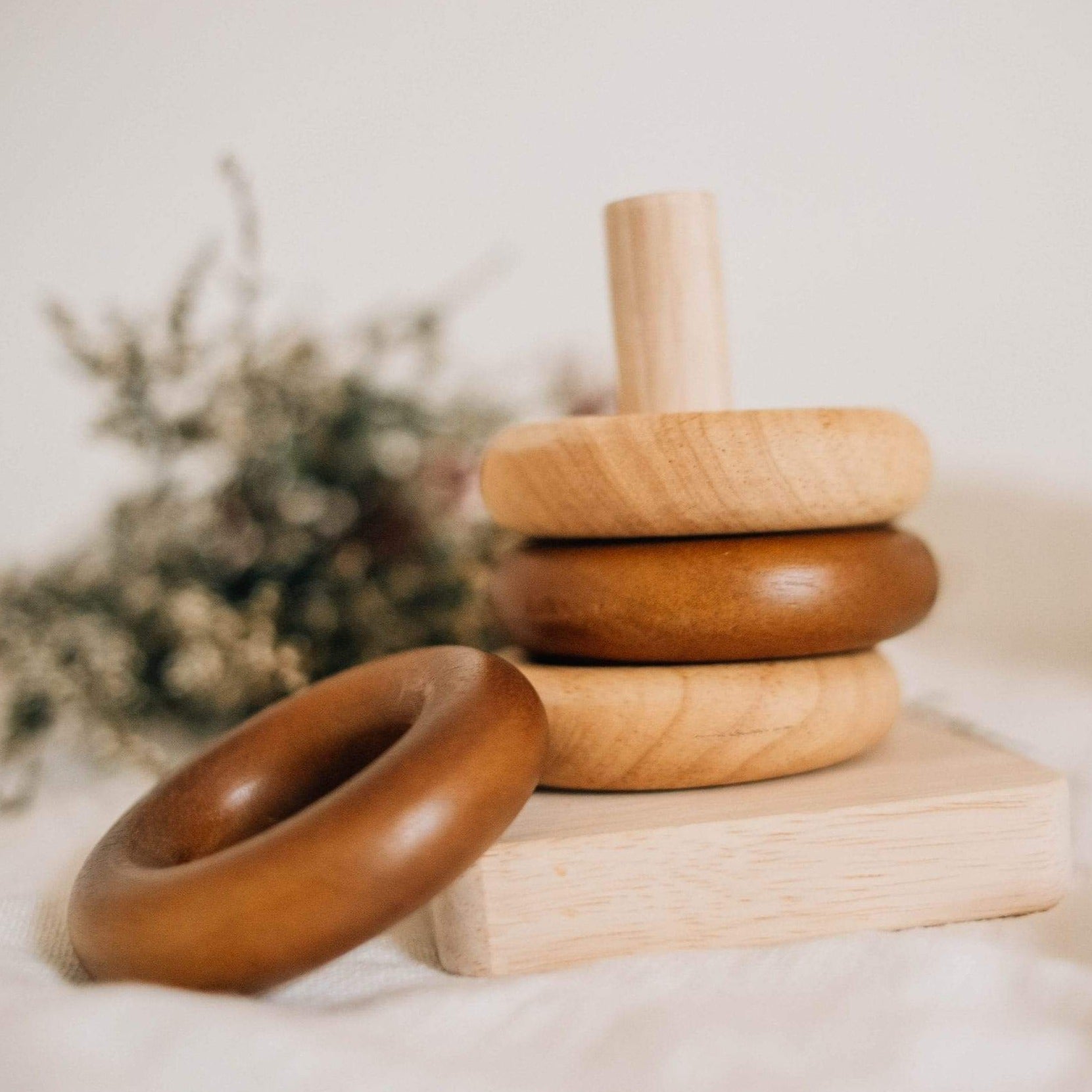 QToys Montessori Baby Rings