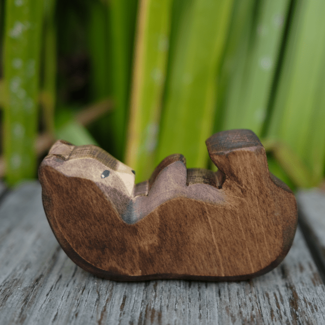 HolzWald bear cub lying