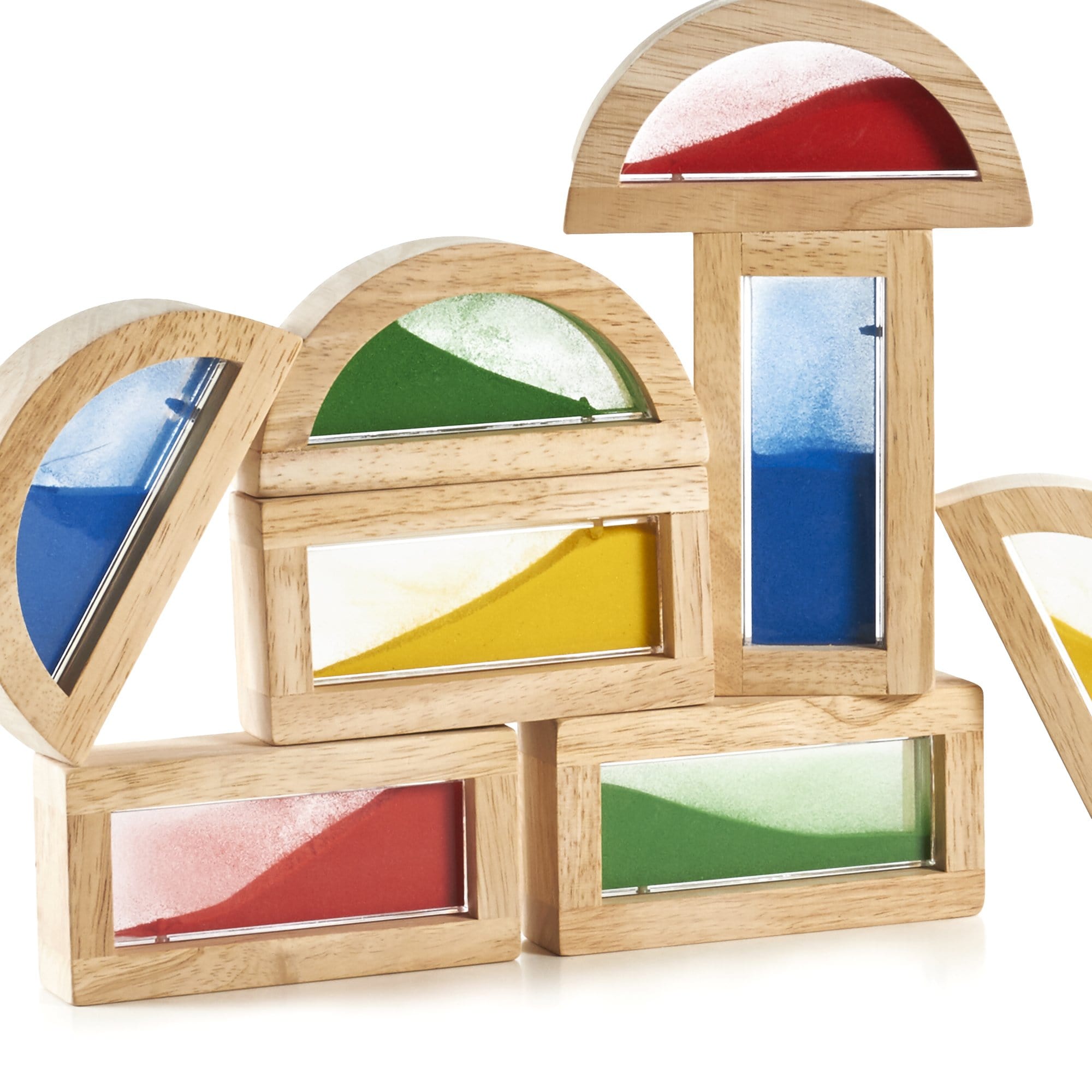 Guidecraft Rainbow Blocks – Sand