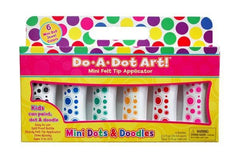 Do A Dot Art! Mini Dot Jewel Tone Markers 6 Pack