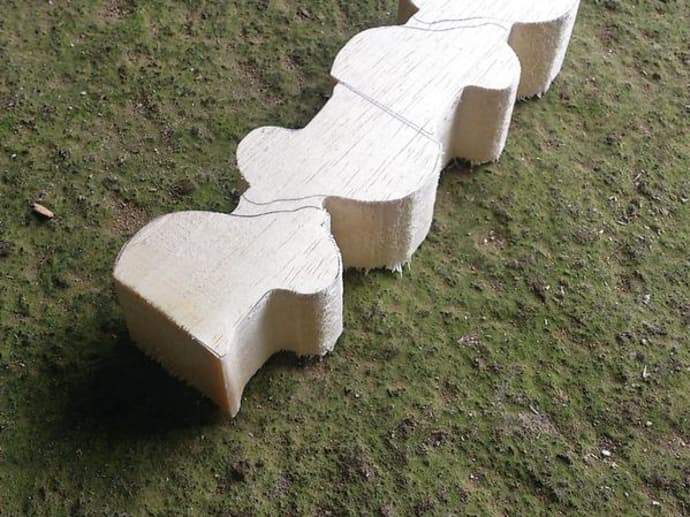 T-Lab Pole Pole Wooden Animal Pair Set - Pig