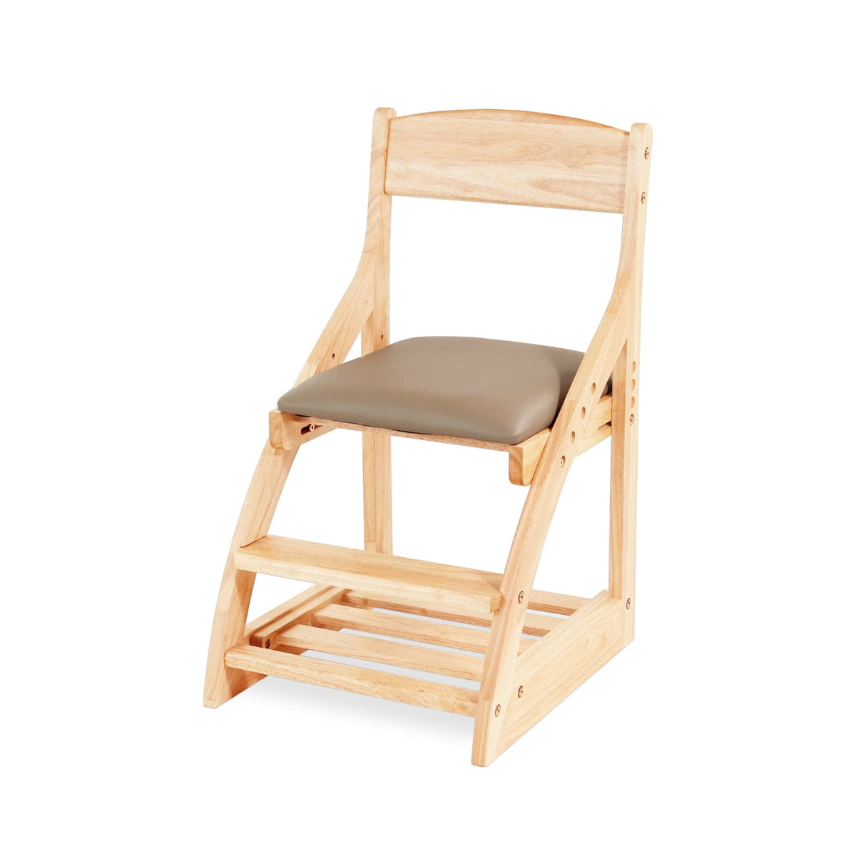 myduckling Montessori  Kids Height Adjustable Dining Chair - Khaki