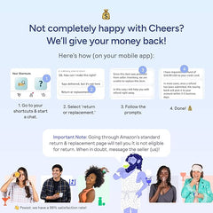 Cheers Relief | Next Morning Aid with Ginger + White Willow Bark | Feel Better After Drinking | 24 Doses | Ginger, White Willow Bark, L-Theanine, Caffeine