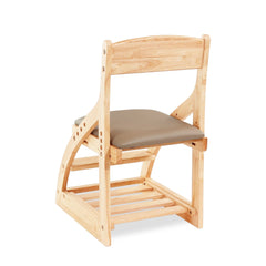 myduckling Montessori  Kids Height Adjustable Dining Chair - Khaki