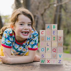 The Freckled Frog ABC Blocks