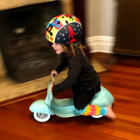 Ambosstoys Primo Classic Mint Ride-On  (Leather Seat)