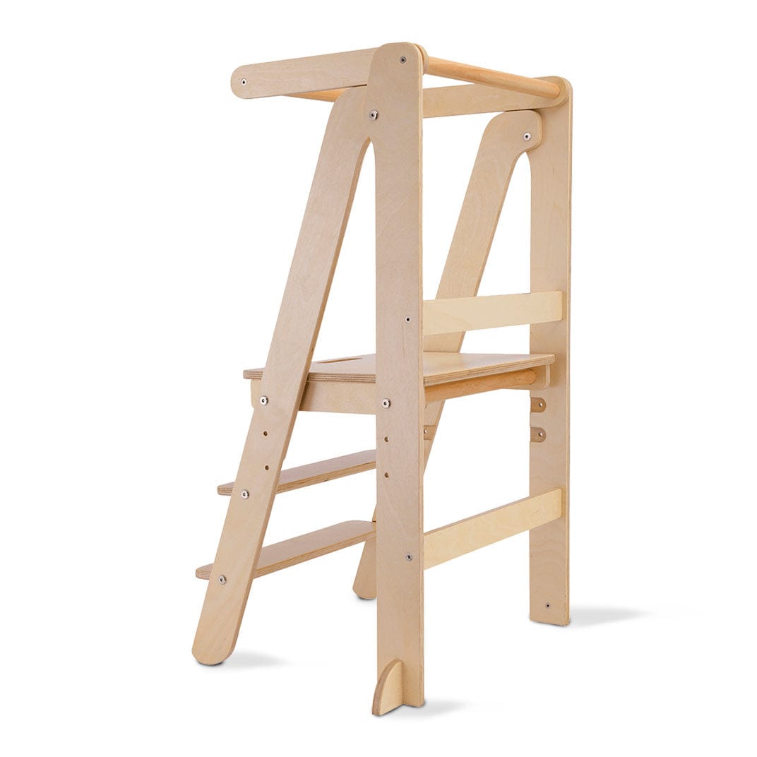 Toypark Folding Learning Tower - Natural