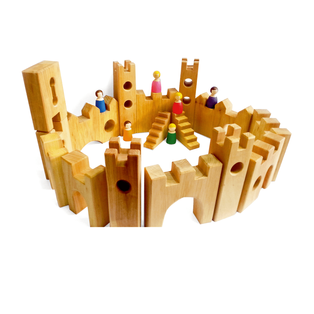 Bauspiel Extension Castle Set (6 piece set)