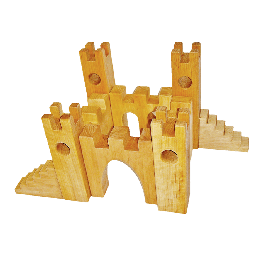 Bauspiel Knight’s Castle 10-piece set