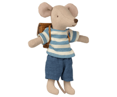 Maileg Tricycle Mouse Big Brother Brown