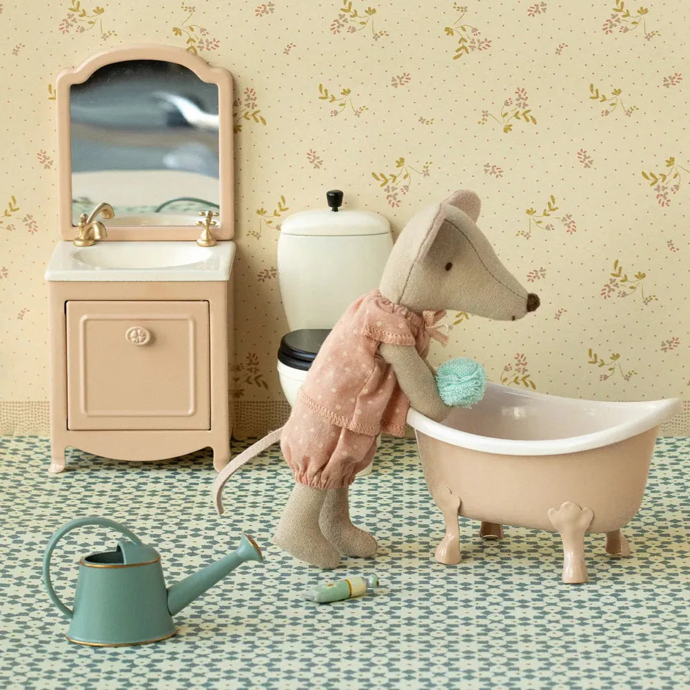 Maileg Bathtub Mouse Rose