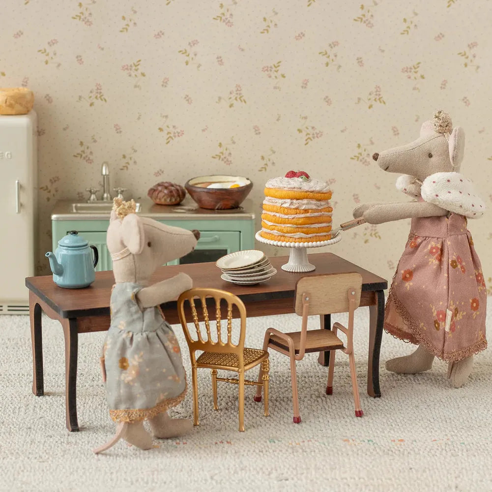 Maileg Long Dining Table Mouse
