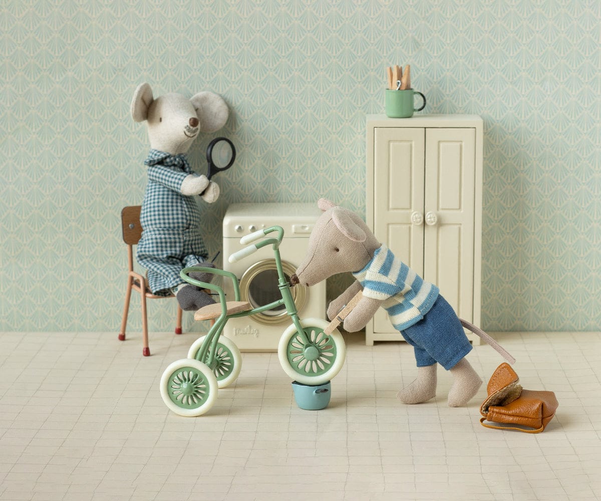 Maileg Tricycle Mouse Big Brother Brown