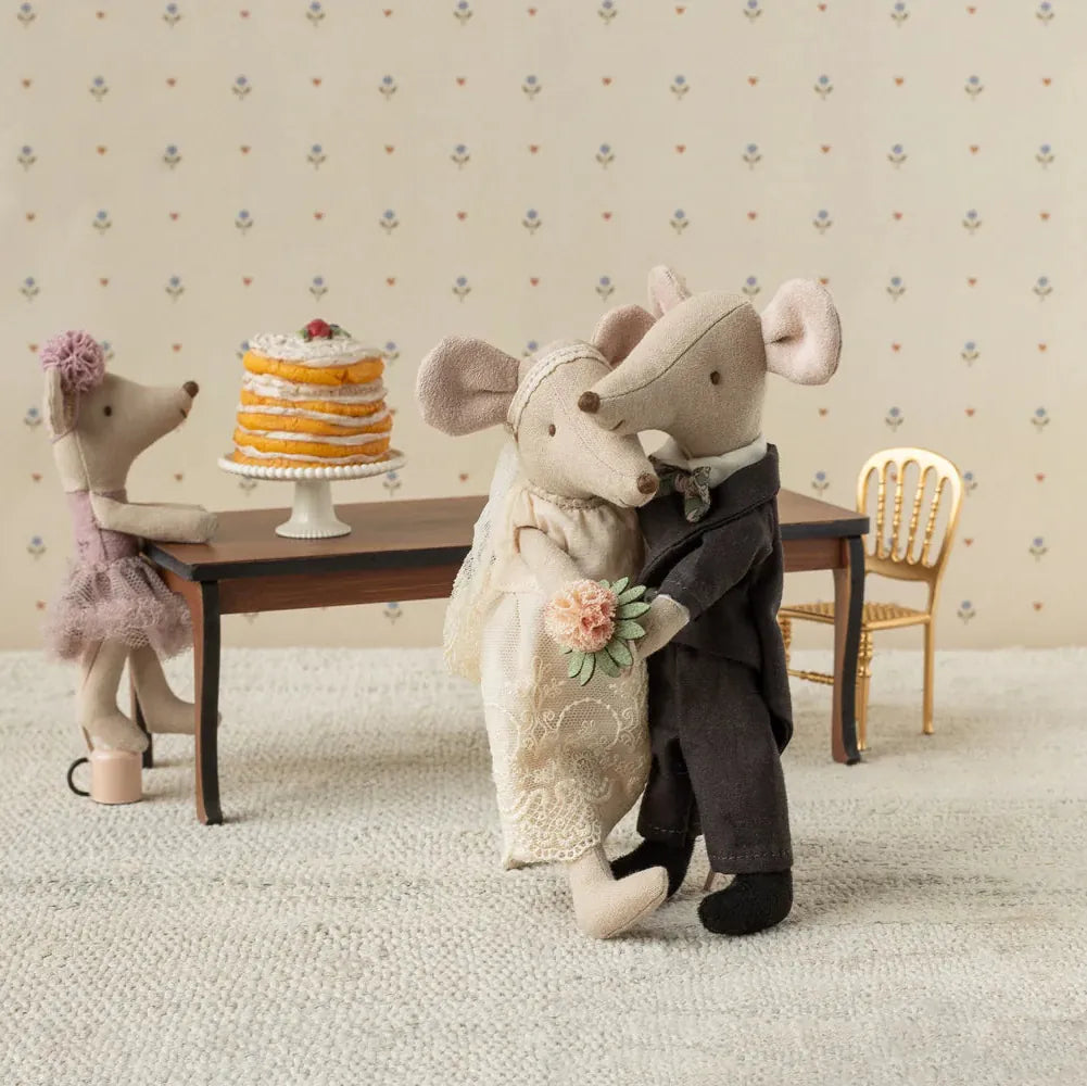 Maileg Long Dining Table Mouse