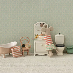 Maileg Toothbrush Set Mouse Coral