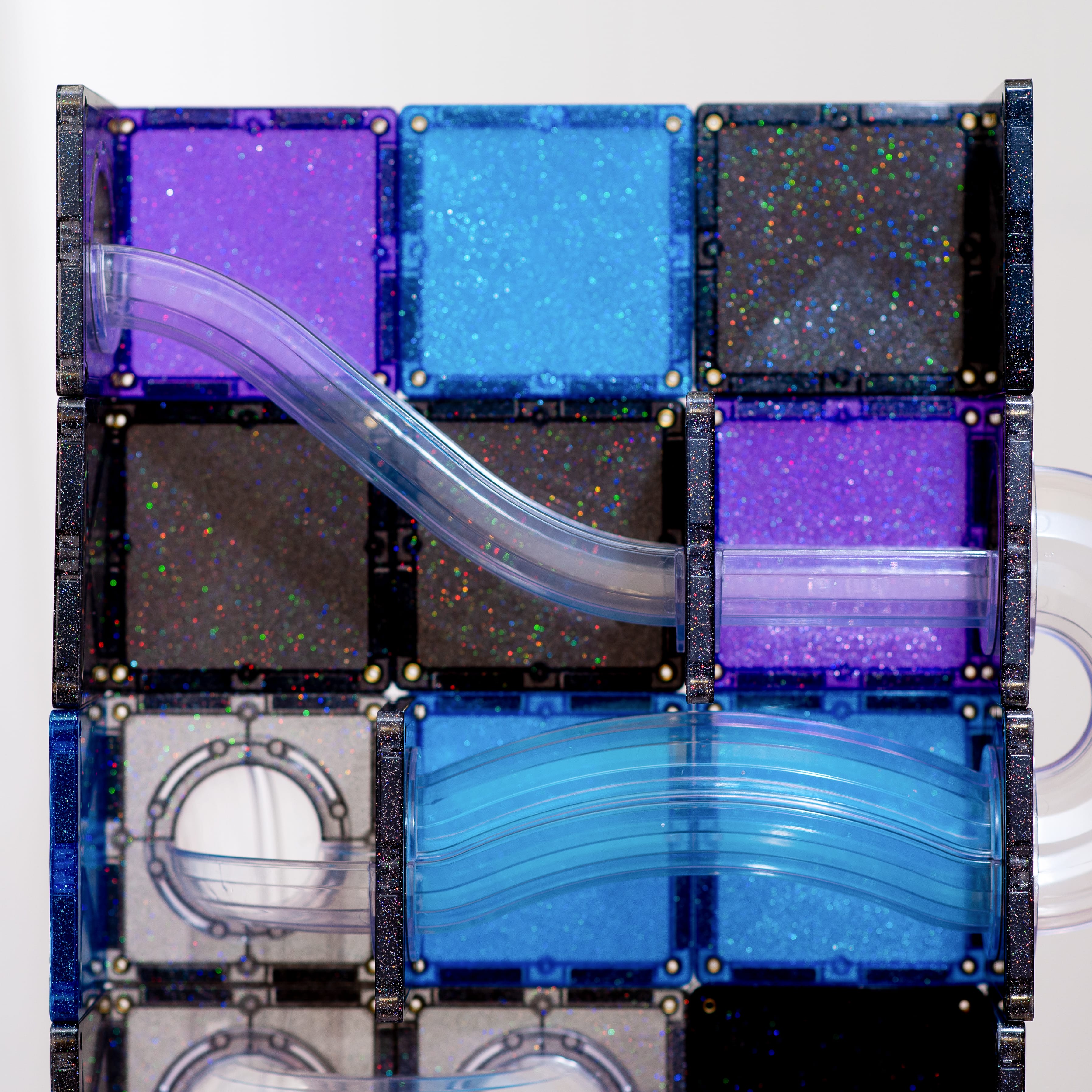 Connetix Tiles Ball Run Galaxy Pack 61 Piece