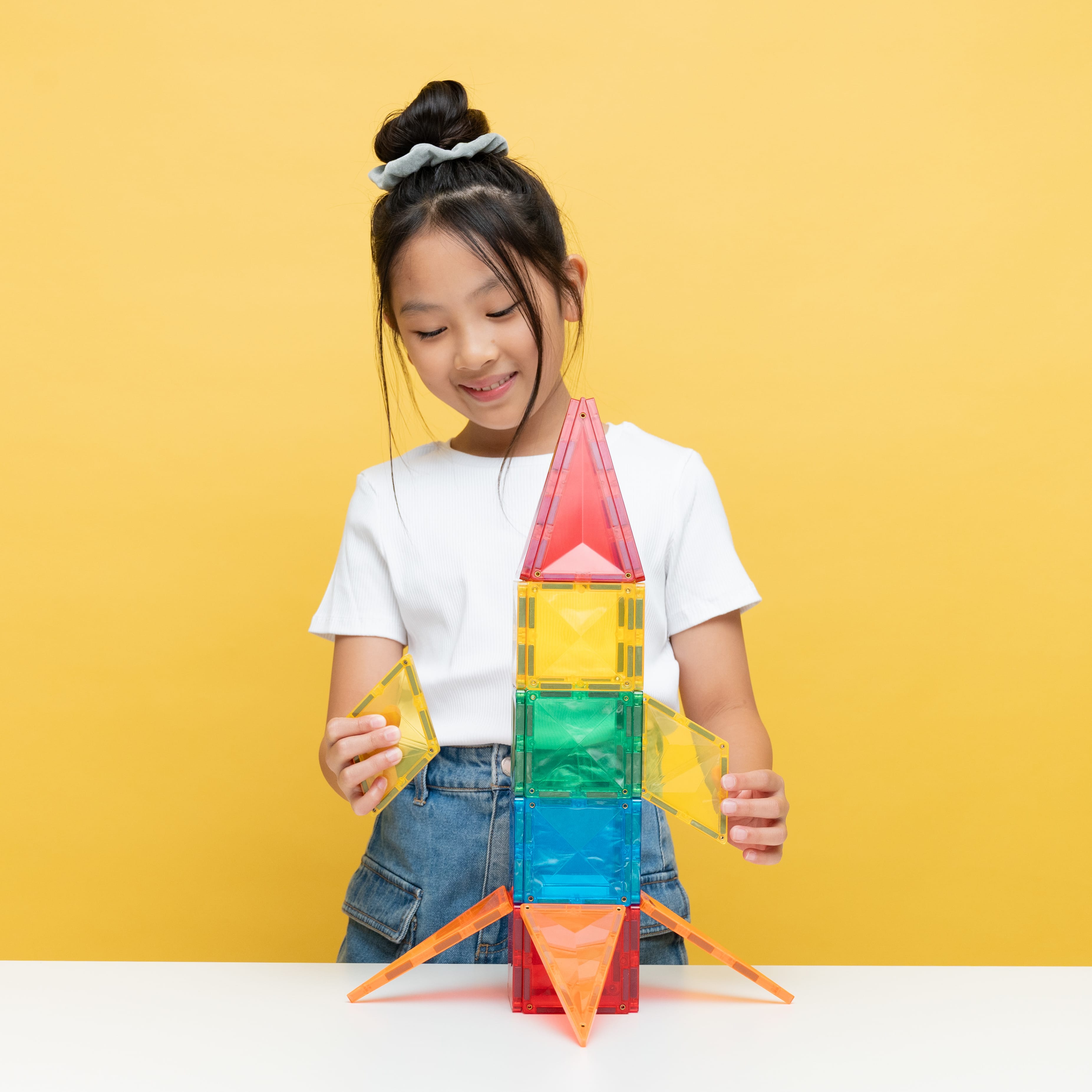 Connetix Tiles Light Rocket Pack 30 Piece