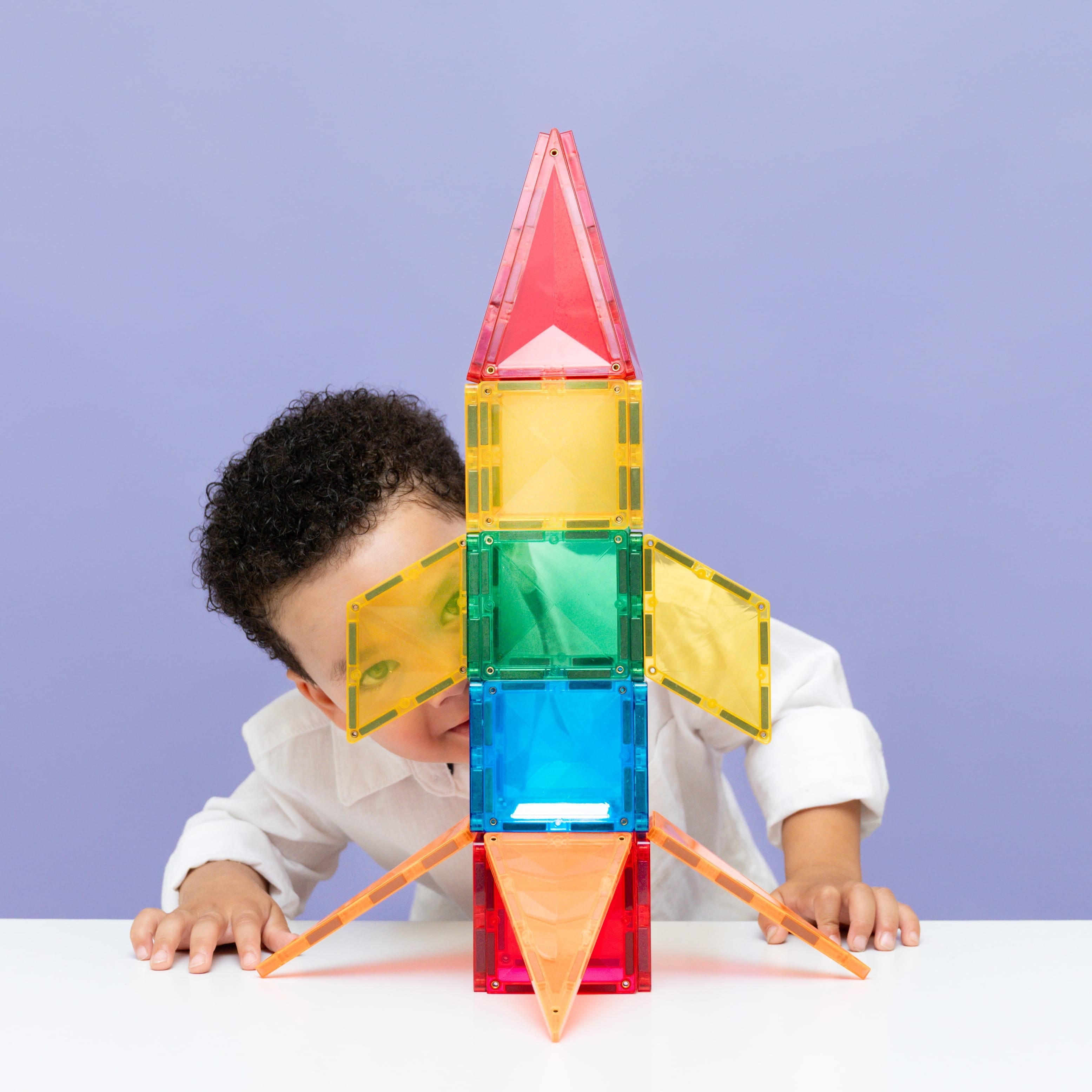 Connetix Tiles Light Rocket Pack 30 Piece