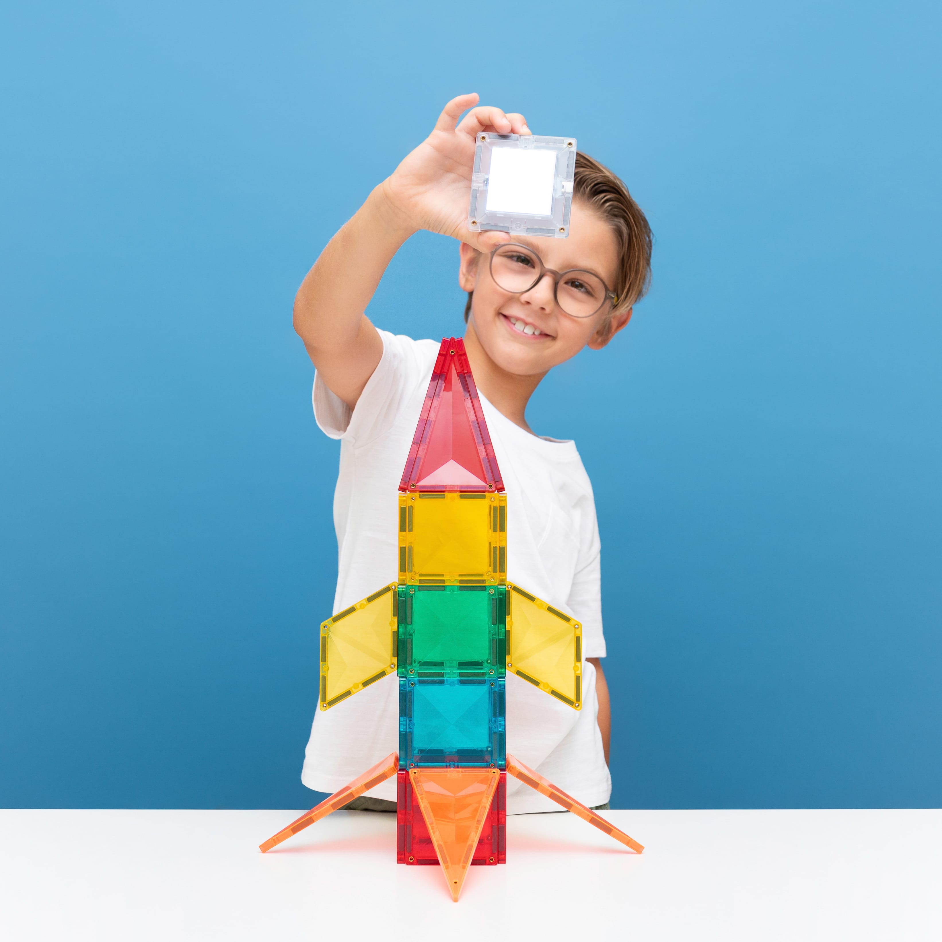 Connetix Tiles Light Rocket Pack 30 Piece