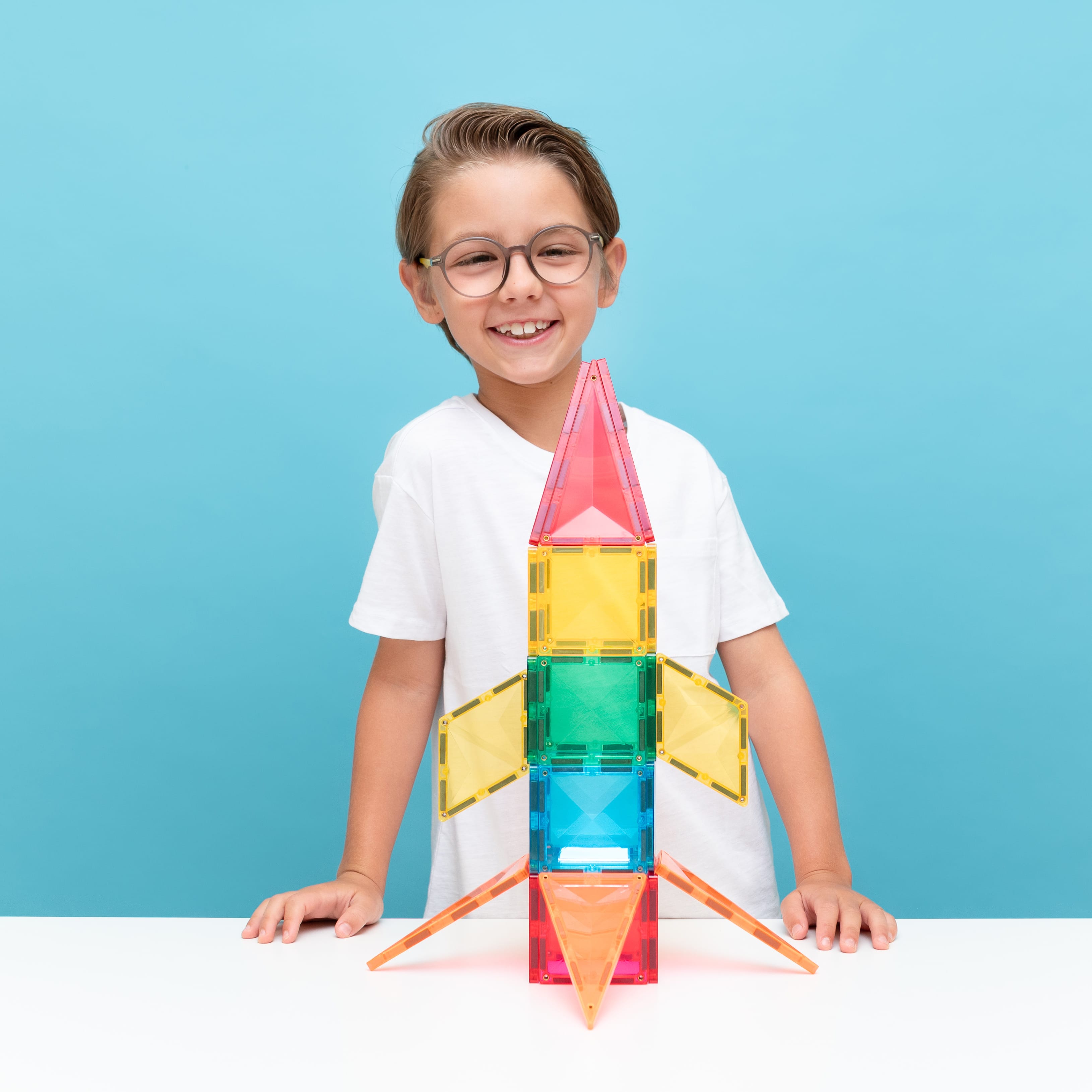 Connetix Tiles Light Rocket Pack 30 Piece
