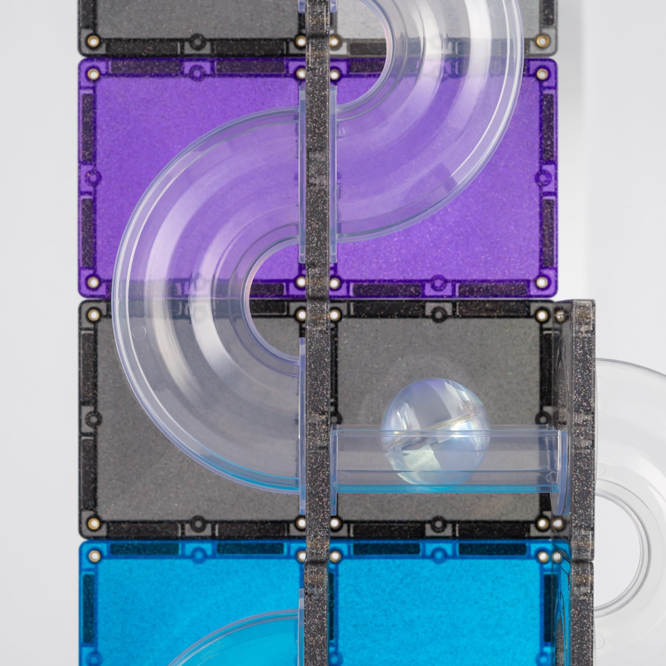 Connetix Tiles Ball Run Galaxy Pack 61 Piece