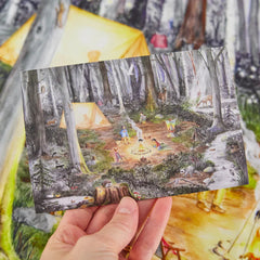 Sarah's Silks Camping Seek & Find