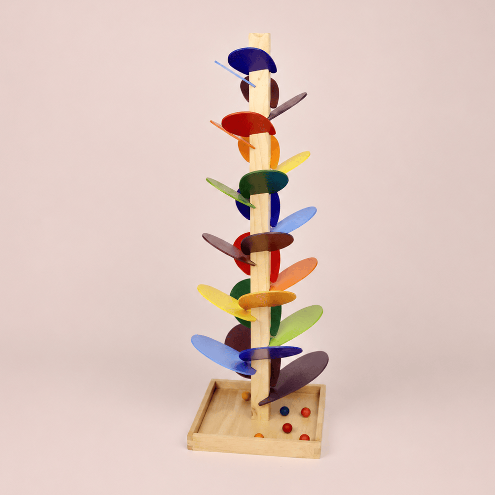 QToys Rainbow Marble Run