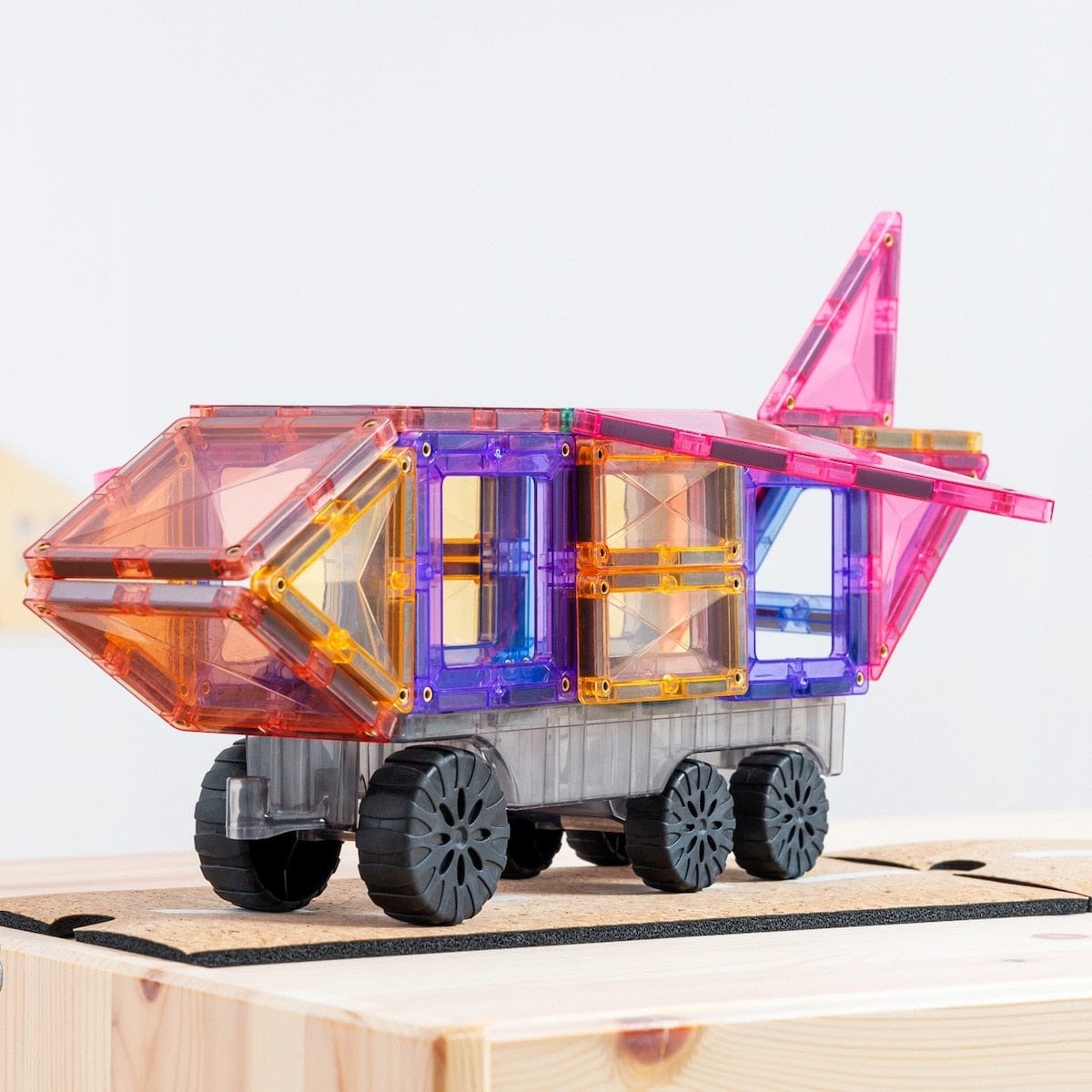 Connetix Tiles 50 Piece Pastel Transport Pack