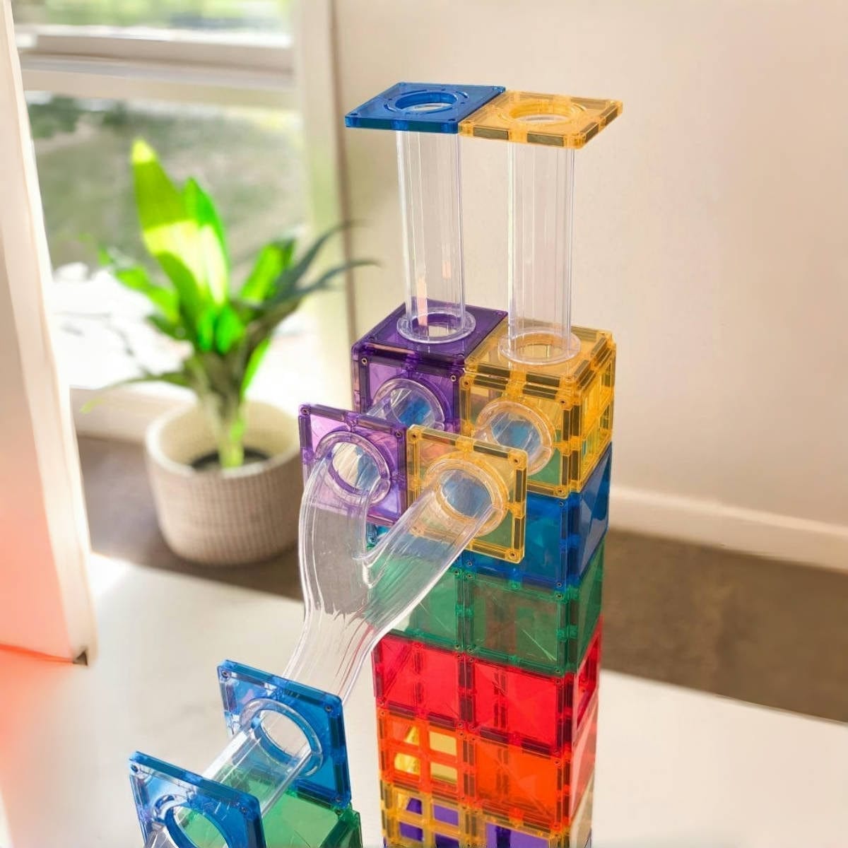 Connetix Tiles 92 Piece Ball Run Pack