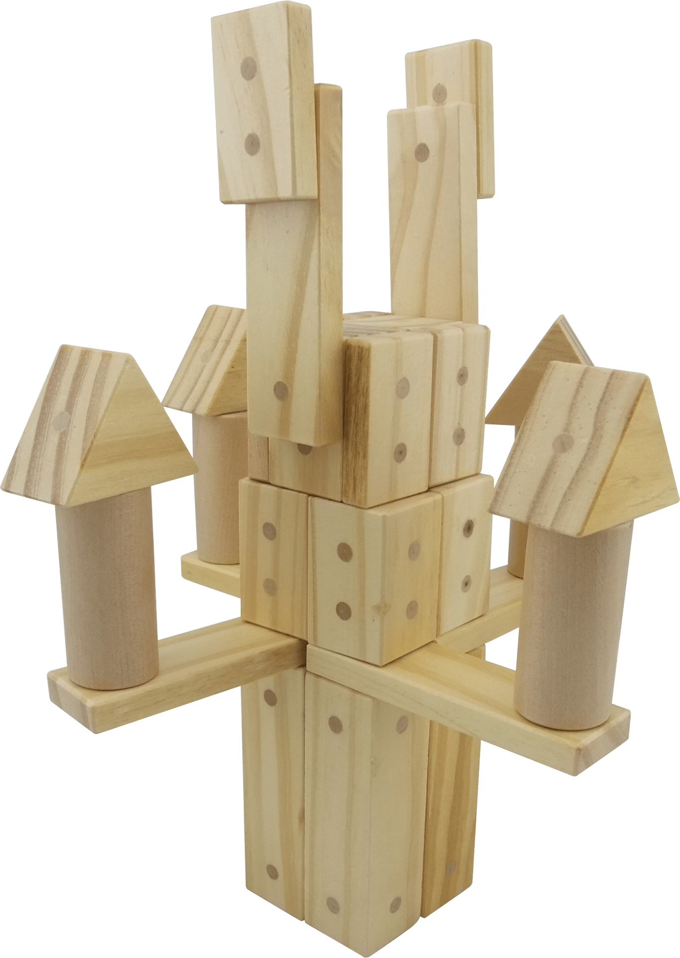 Freckled Frog Magnetic Wooden Blocks