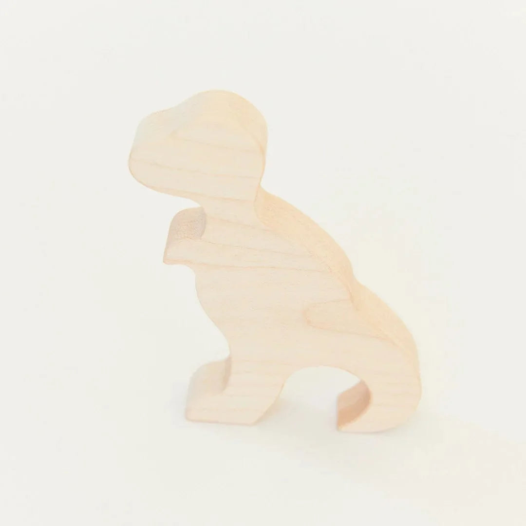 Sarah's Silks Wooden Animal Tyrannosaurus