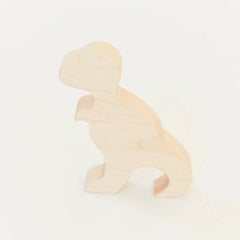 Sarah's Silks Wooden Animal Tyrannosaurus