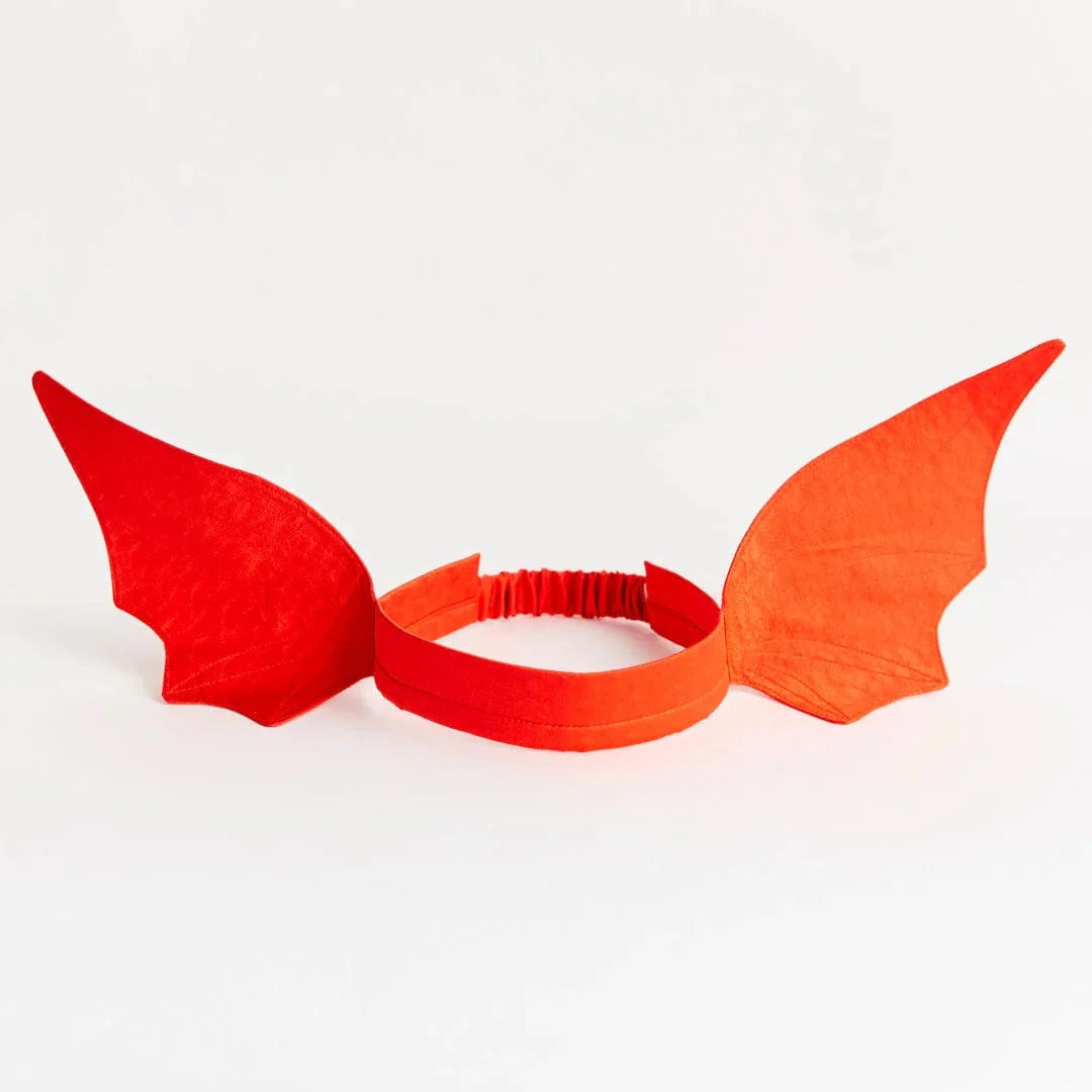 Sarah's Silks Ears Dinosaur Red