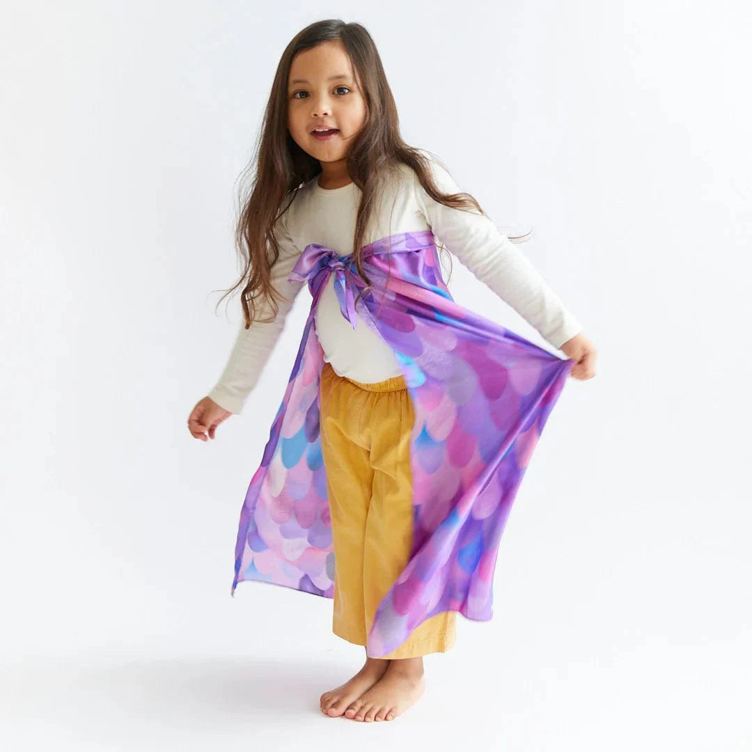 Sarah's Silks Playsilk - Purple Dinosaur