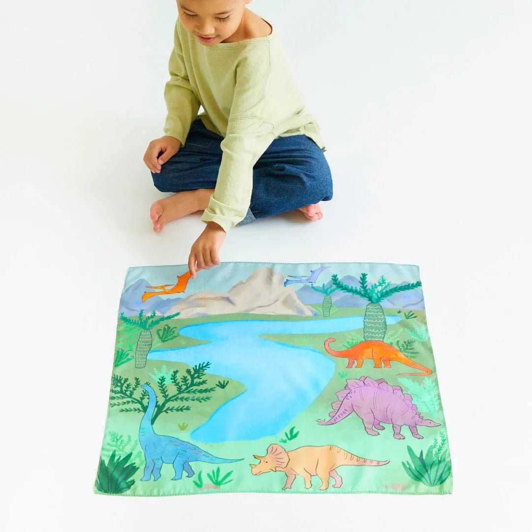 Sarah's Silks Playmap Dinosaur
