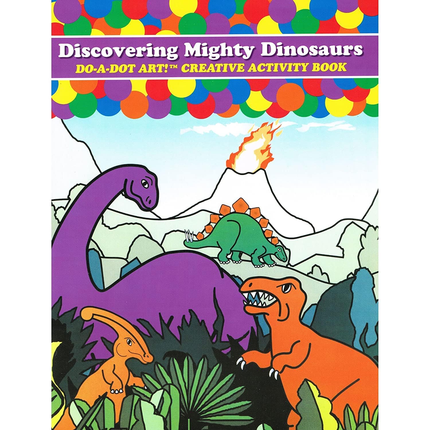 Do A Dot Art Book Mighty Dinosaurs