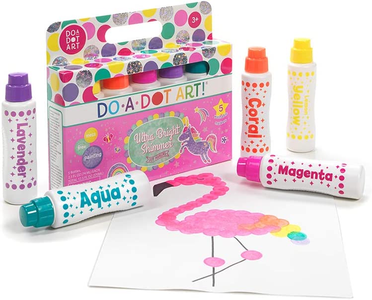 Do A Dot Art Bright Shimmer Marker (Tutti) 5 Pack