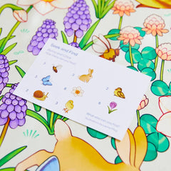Sarah’s Silks Bunny & Egg Seek & Find Playsilk