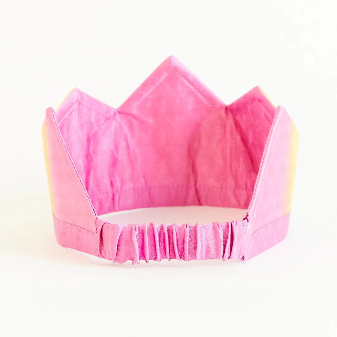 Sarah's Silks Hummingbird Pink Silk Crown