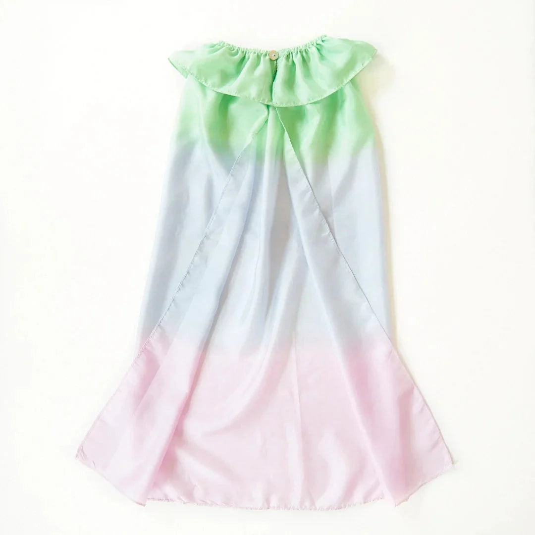 Sarah's Silks Robins Egg Blue Silk Cape