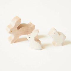 Sarah’s Silks Maple Wood Rabbit