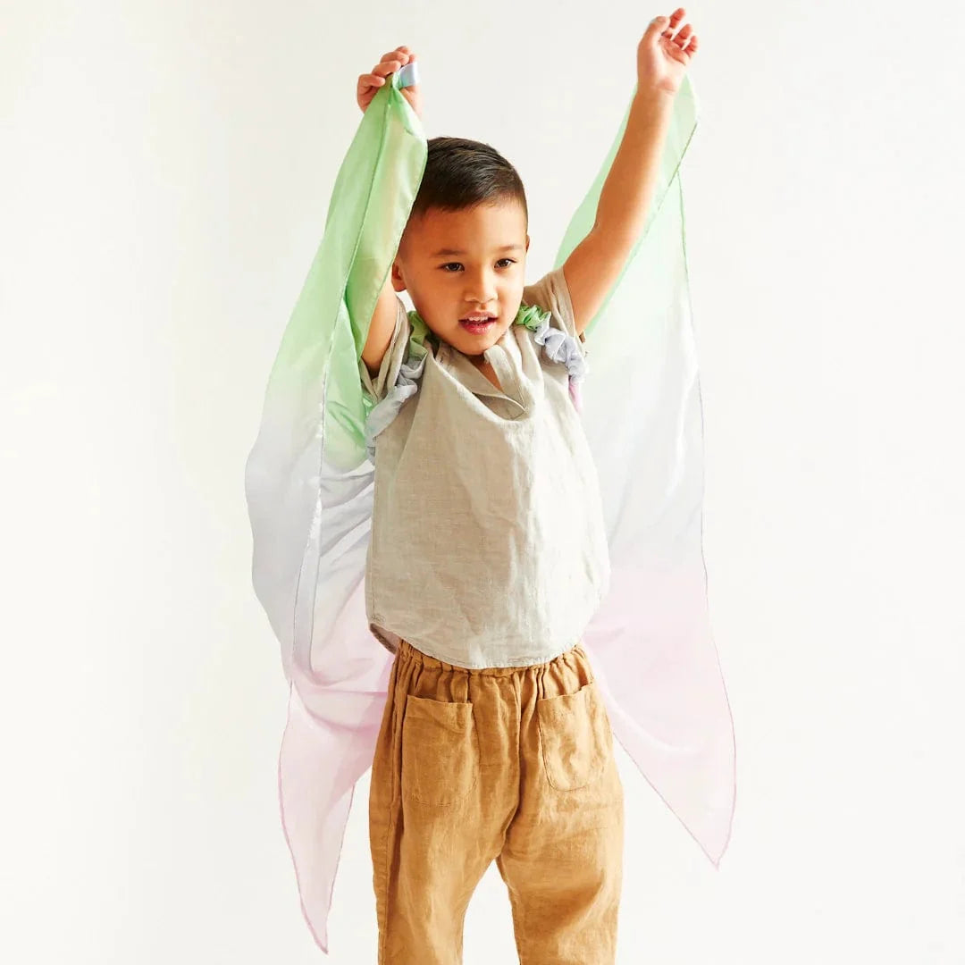 Sarah's Silks Robins Egg Blue Fairy Wings